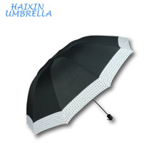 Noir Le Meilleur Parapluie Chinois Fournisseur Pas Cher Étanche Réversible Pliant Parapluie En Gros Alibaba